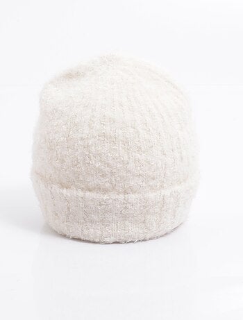 Bonnet cotelé en maille mousseuse - AFIBEL