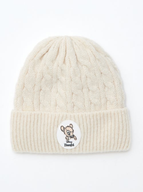 Bonnet côtelé et torsadé 'Bambi' 'Disney' - Kiabi