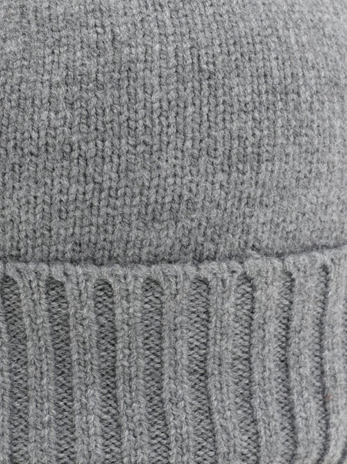 Bonnet cotelé, maille douce avec laine - AFIBEL - Kiabi