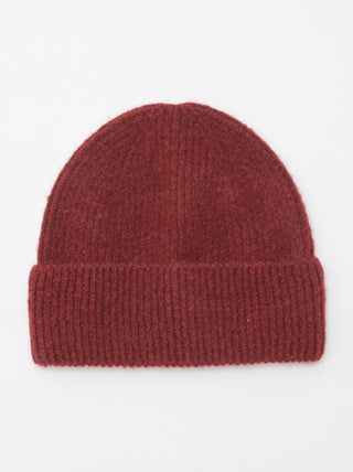Bonnet côtelé