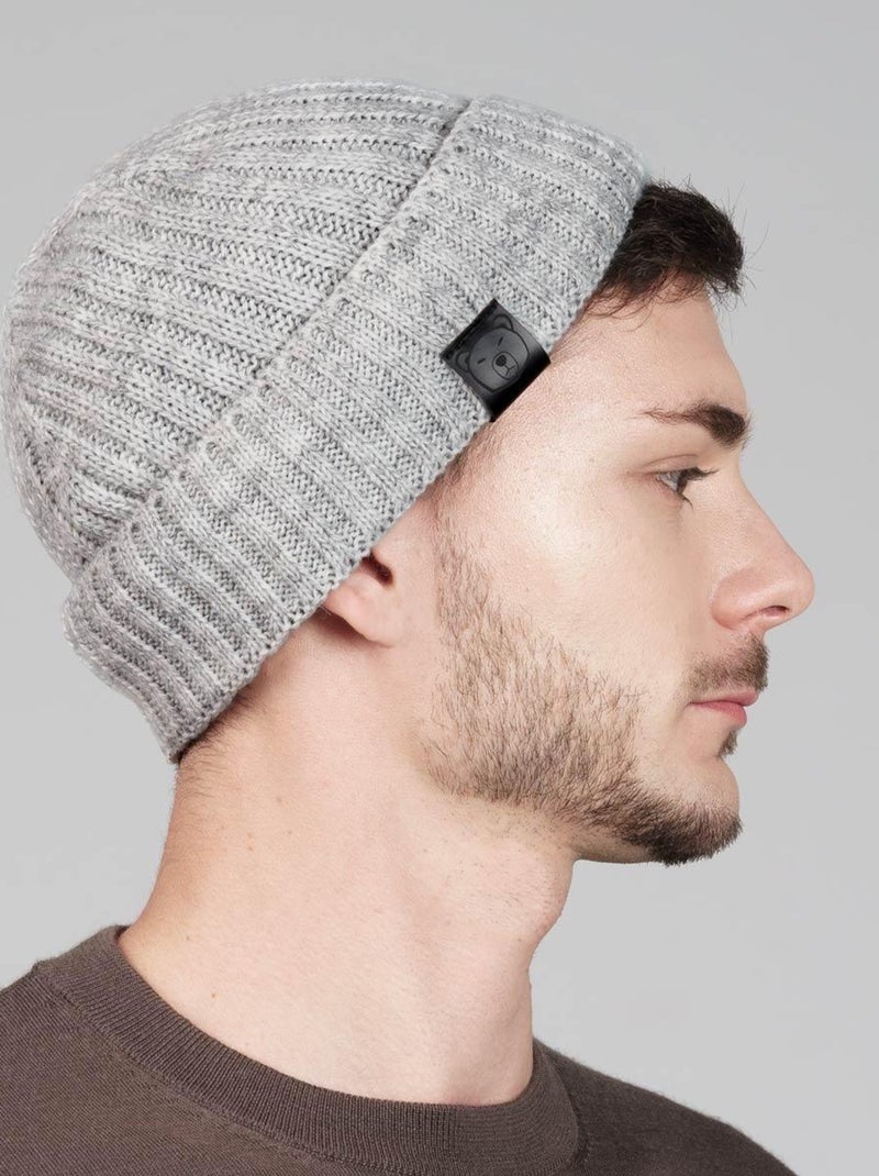 Bonnet court Dakota - Made in UE Gris clair - Kiabi