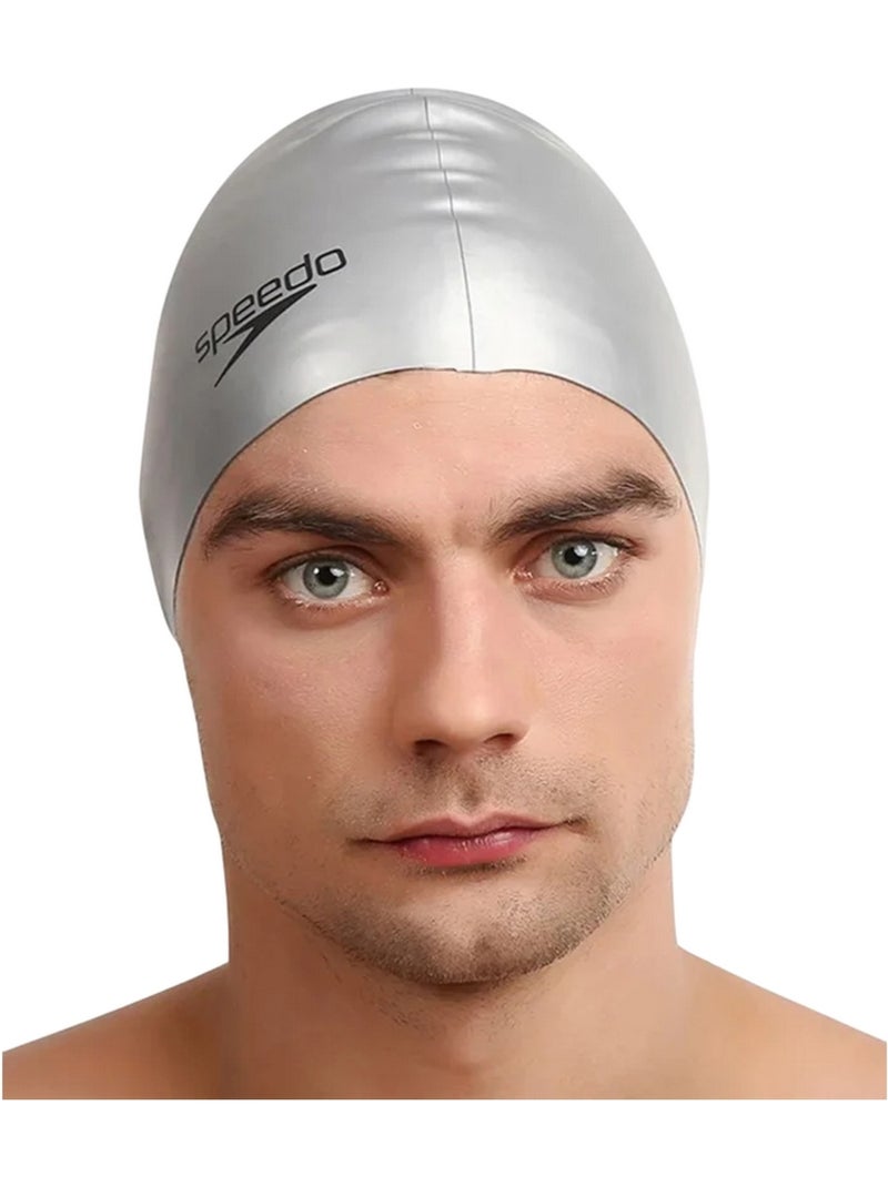 Bonnet de bain - speedo Argenté - Kiabi
