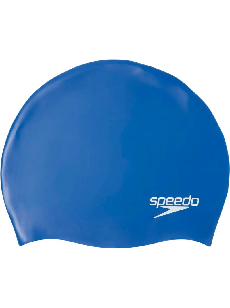 Bonnet de bain - speedo Bleu roi - Kiabi