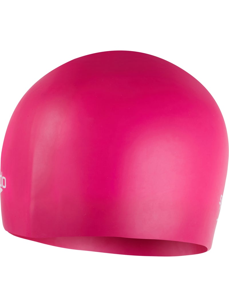 Bonnet de bain - speedo Rose fluo/Solinotes - Kiabi