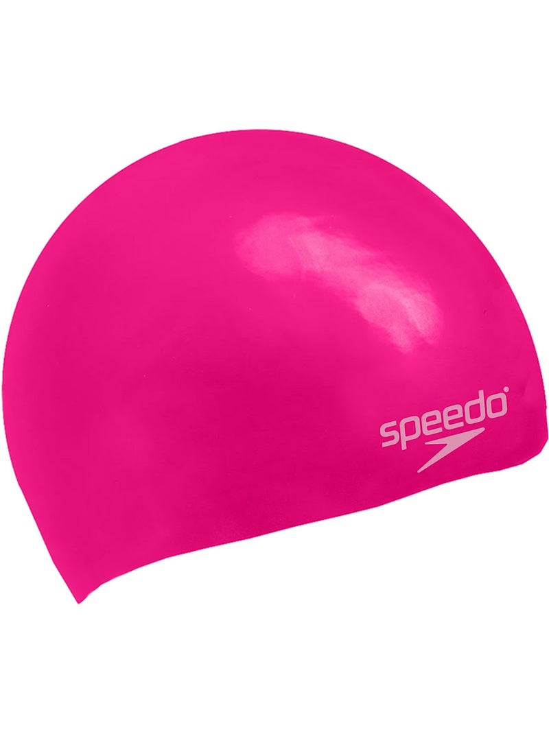 Bonnet de bain - speedo Rose fluo/Solinotes - Kiabi