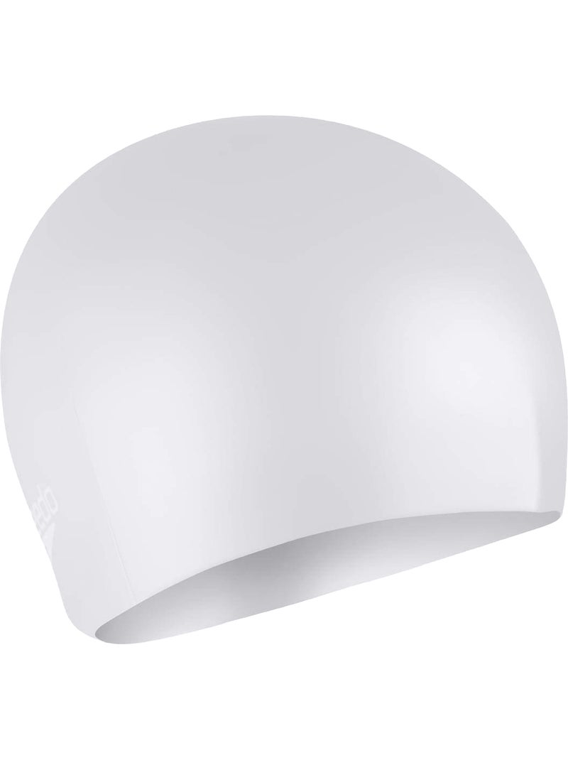 Bonnet de bain long hair - speedo Argenté - Kiabi
