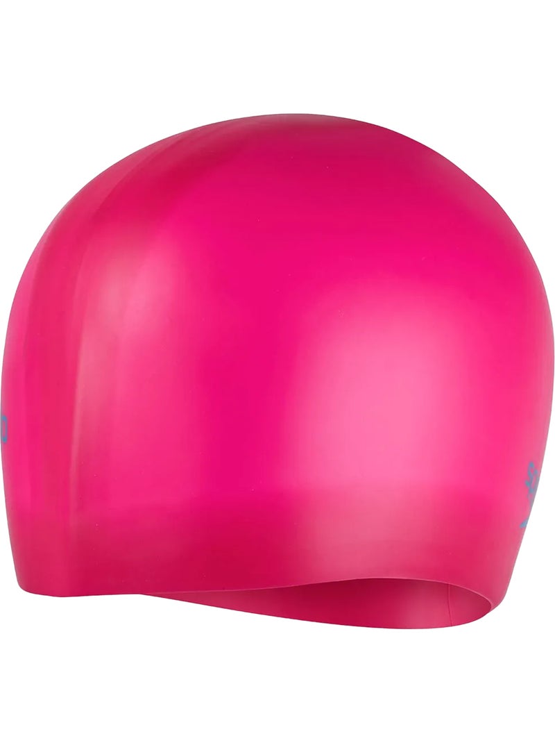 Bonnet de bain pour cheveux longs - speedo Blanc Rose Bleu - Kiabi