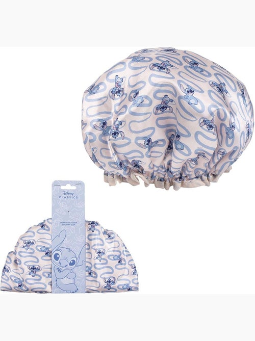 Bonnet de douche enfant Stitch jaune étanche et amusant - Kiabi