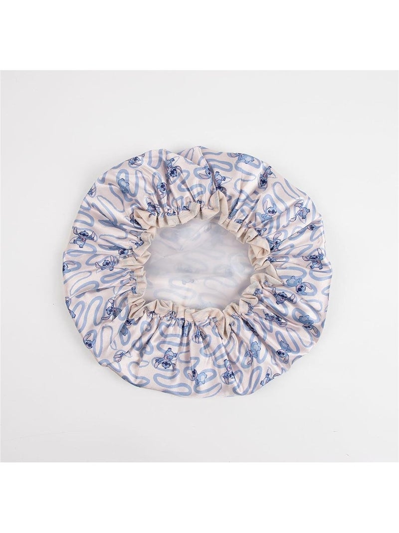 Bonnet de douche enfant Stitch jaune étanche et amusant Multicolore - Kiabi