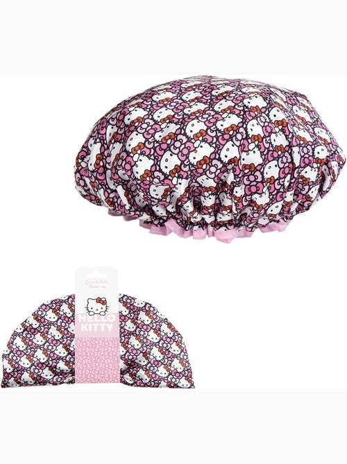 Bonnet de douche imperméable réglable enfant Hello Kitty - Kiabi