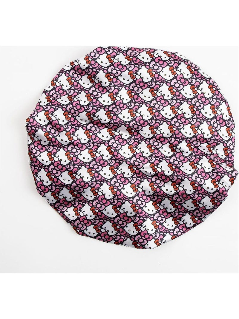 Bonnet de douche imperméable réglable enfant Hello Kitty Multicolore - Kiabi