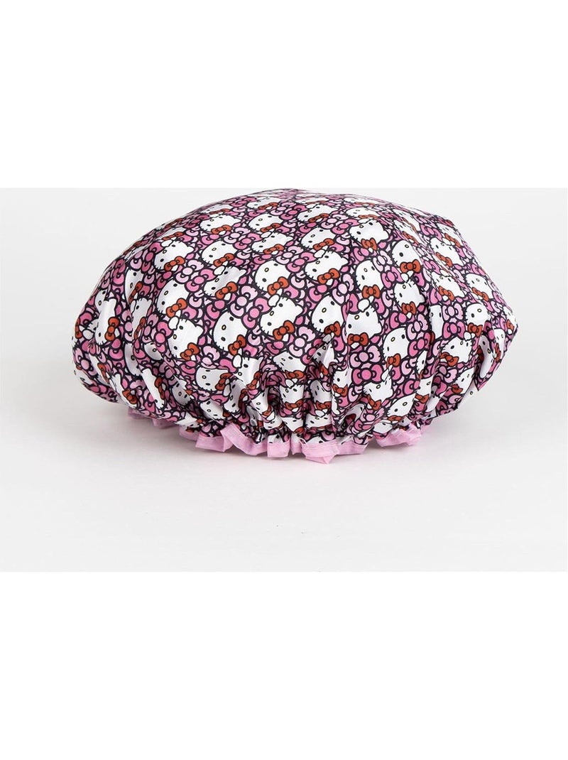 Bonnet de douche imperméable réglable enfant Hello Kitty Multicolore - Kiabi