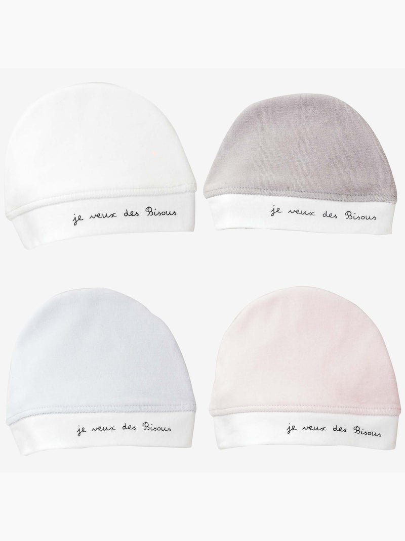 Bonnet De Naissance Bleu ciel - Kiabi