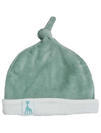 Bonnet de naissance brodé