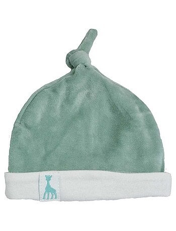 Bonnet de naissance brodé