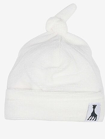 Bonnet de naissance coton bio