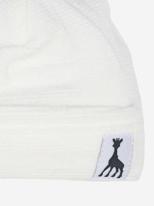 Bonnet de naissance coton bio - Kiabi