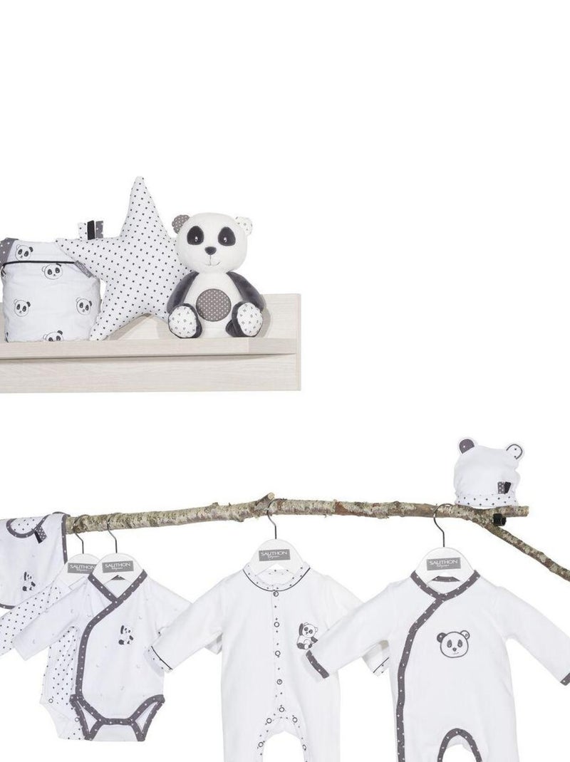 Bonnet de naissance en coton - SAUTHON Blanc - Kiabi