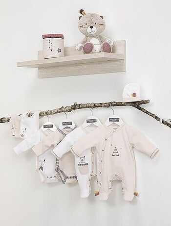 Bonnet de naissance en coton - SAUTHON