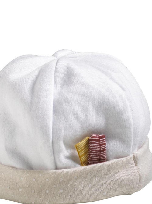 Bonnet de naissance en coton - SAUTHON - Kiabi