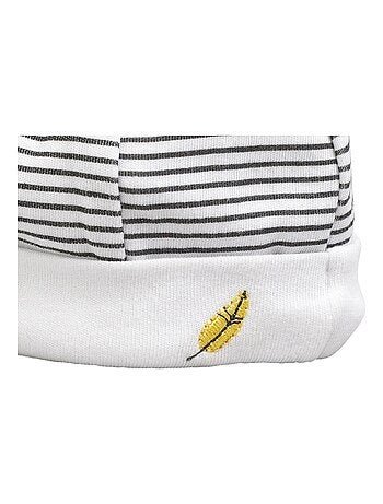 Bonnet de naissance en coton - SAUTHON
