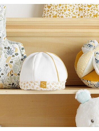 Bonnet de naissance en coton - SAUTHON