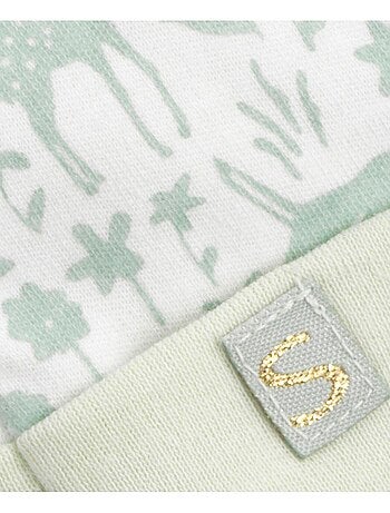 Bonnet de naissance en coton - SAUTHON