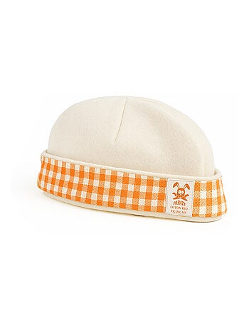 Bonnet de Naissance en Coton Bio