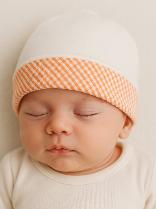 Bonnet de Naissance en Coton Bio - Kiabi