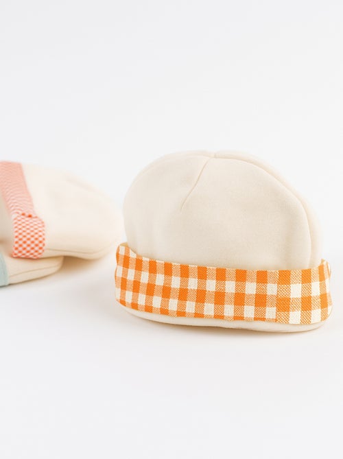 Bonnet de Naissance en Coton Bio - Kiabi