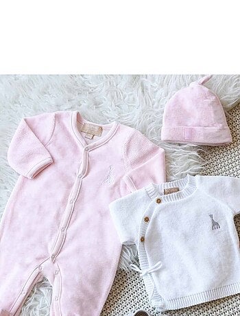 Bonnet de naissance coton bio