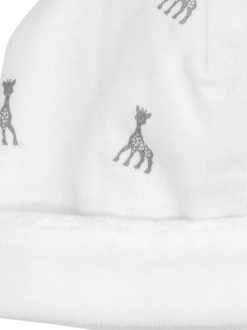 Bonnet De Naissance Sophie La Girafe® Blanc - Kiabi