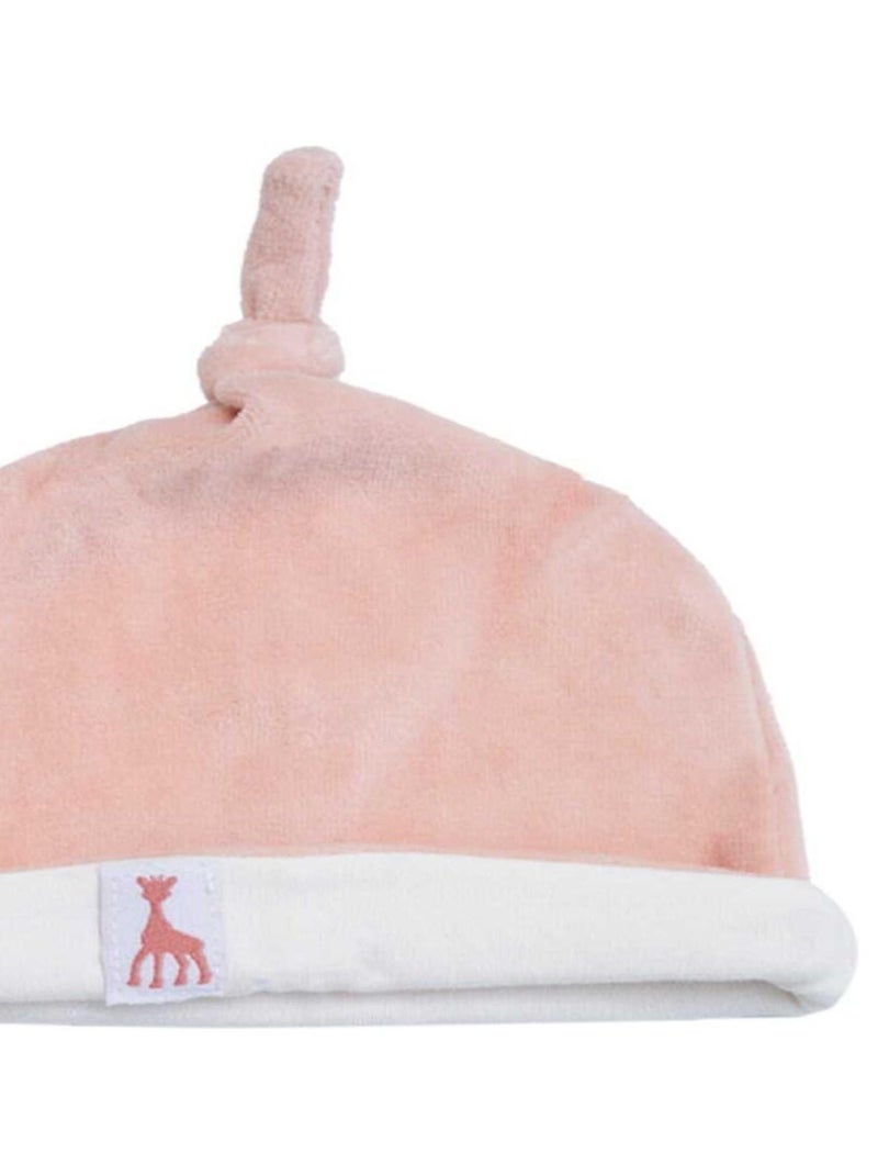 Bonnet de naissance Sophie La Girafe® Rose - Kiabi