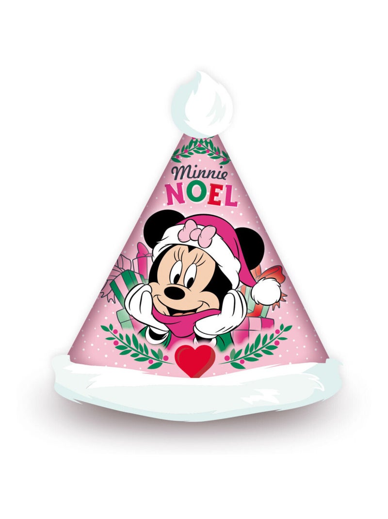 Bonnet de Noël - Disney Minnie - 37 cm Rose - Kiabi