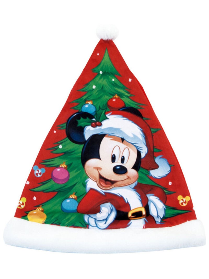 Bonnet de Noël - Mickey Vert - Kiabi