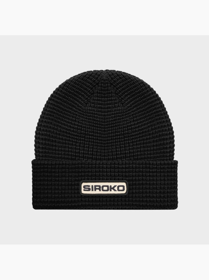 Bonnet de randonnée en maille gaufrée homme et femme sequoia Noir - Kiabi