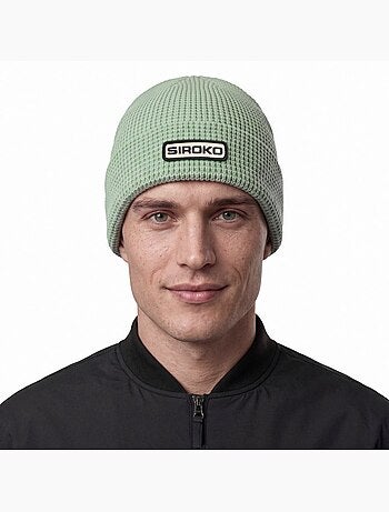 Bonnet de randonnée en maille gaufrée homme et femme sequoia