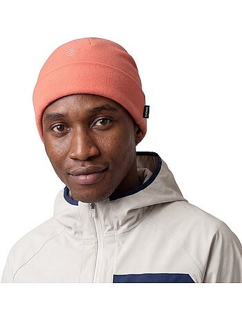 Bonnet de randonnée en polaire homme et femme aysen coral
