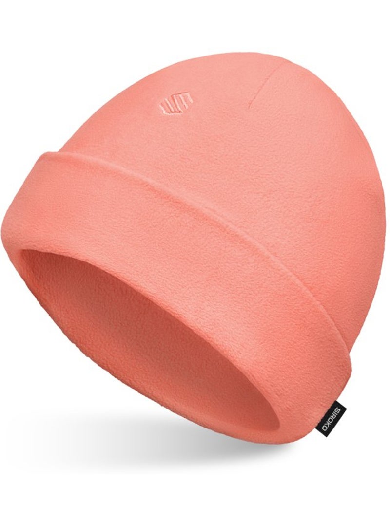 Bonnet de randonnée en polaire homme et femme aysen coral Orange - Kiabi