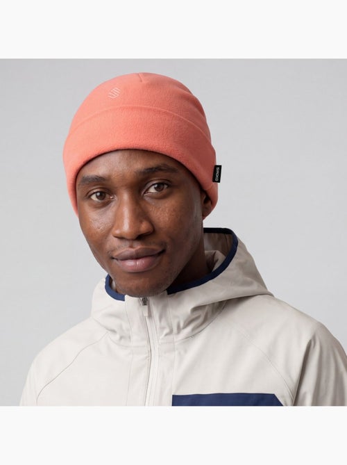Bonnet de randonnée en polaire homme et femme aysen coral - Kiabi