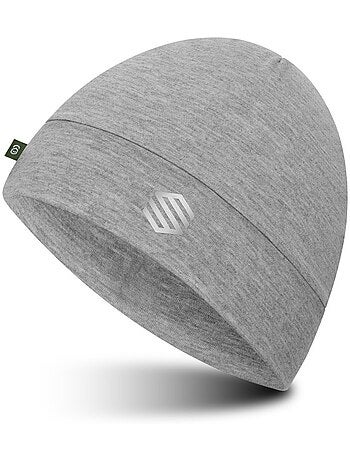 Bonnet de running fitness homme et femme helios melange gray
