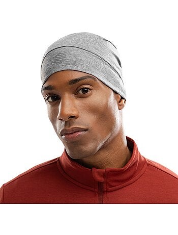 Bonnet de running fitness homme et femme helios melange gray