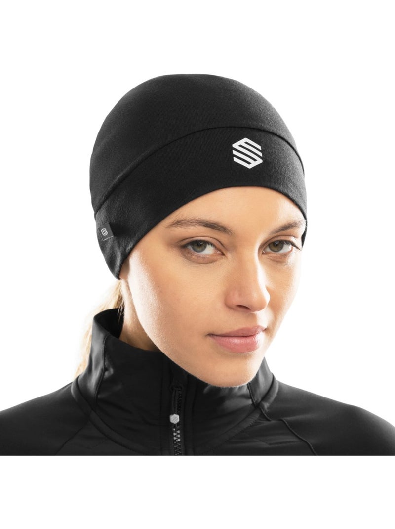 Bonnet de running fitness homme et femme helios Noir - Kiabi