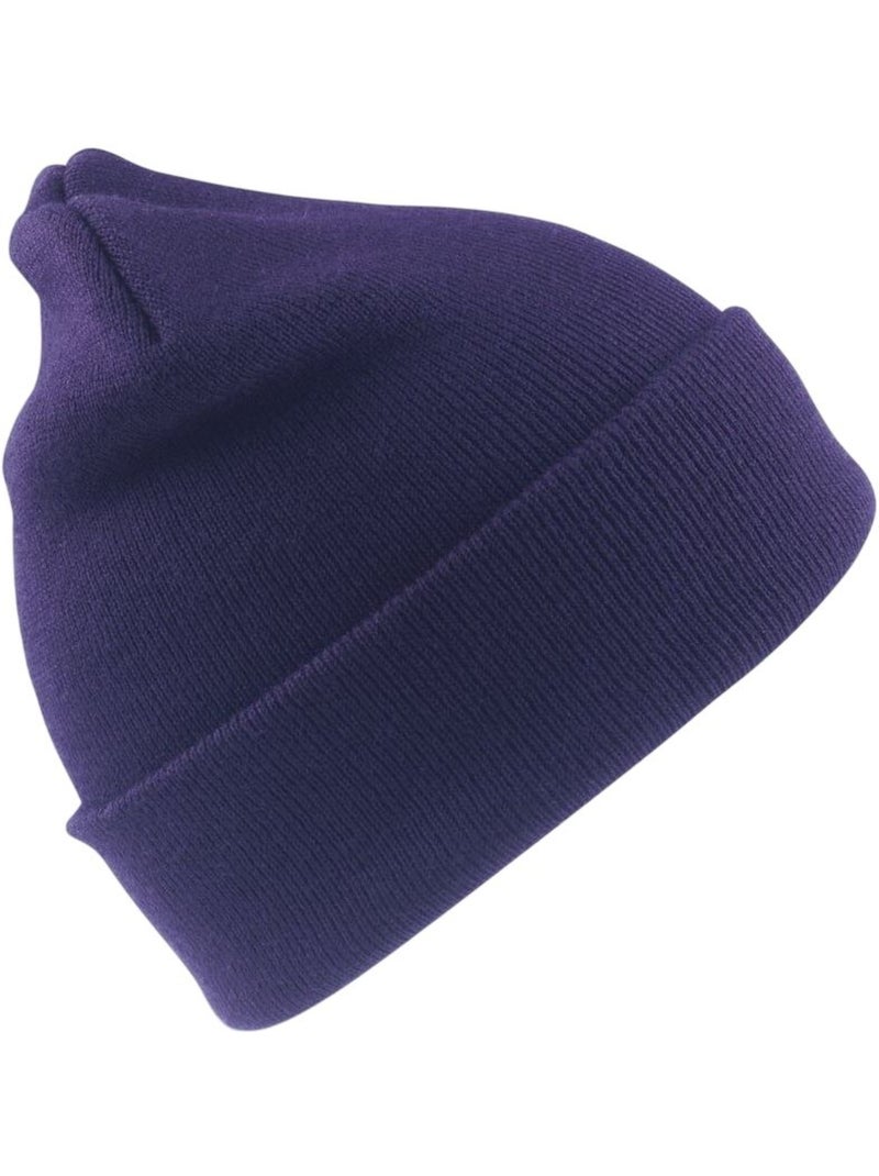 Bonnet de ski woolly - result winter essentials Bleu roi - Kiabi