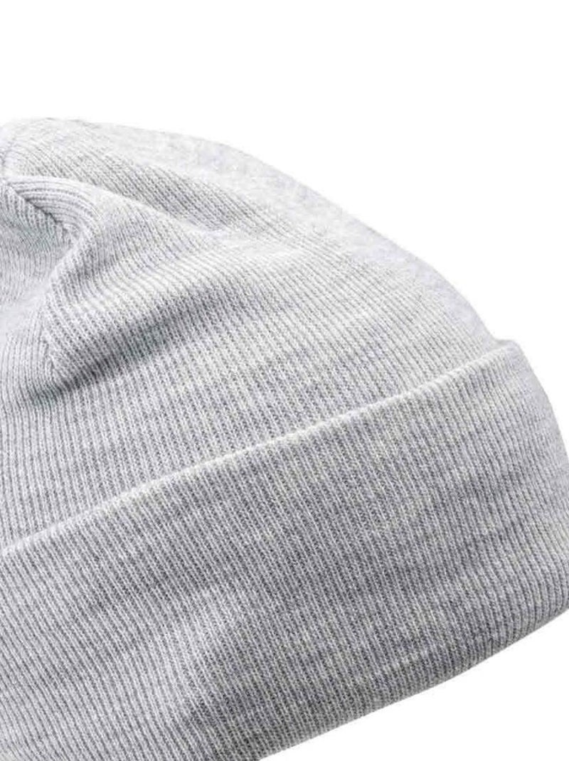 Bonnet d'hiver motif/style côtelé lea - iguana Gris Gris clair - Kiabi