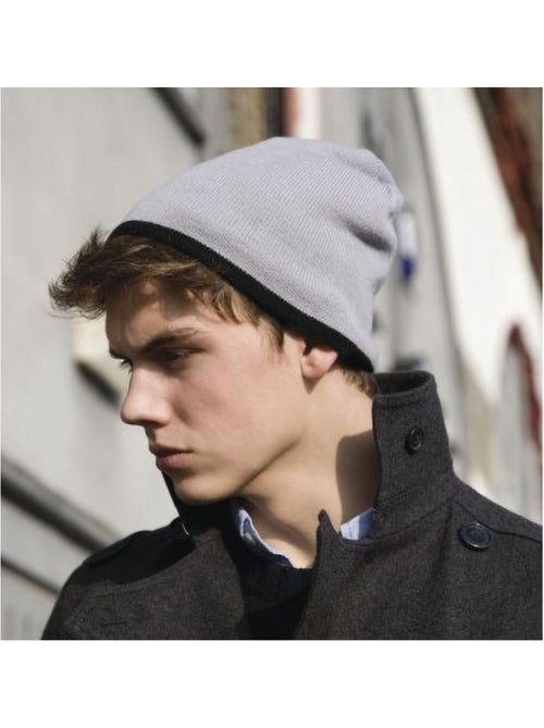 Bonnet d'hiver unisexe réversible fashion fit - result - Kiabi