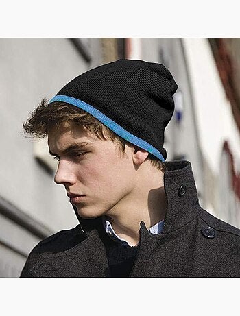 Bonnet d'hiver unisexe réversible fashion fit - result