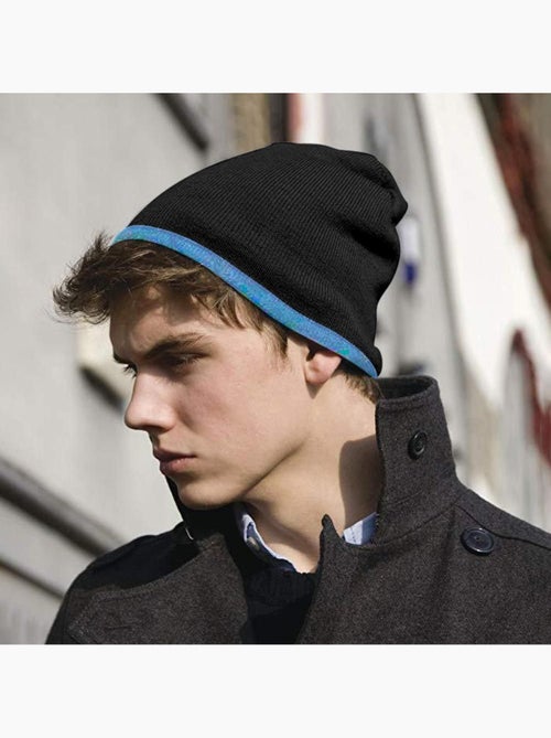 Bonnet d'hiver unisexe réversible fashion fit - result - Kiabi