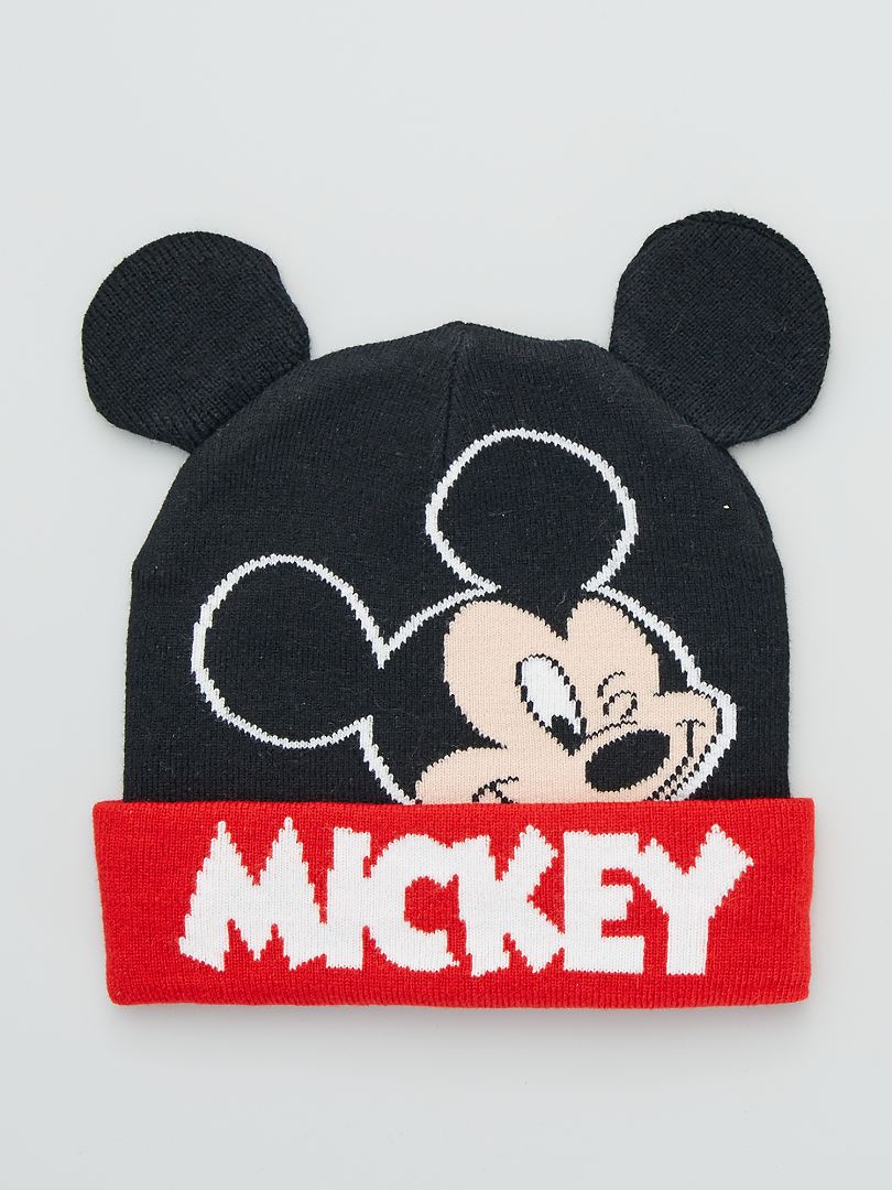 Bonnet 'Disney' 'Mickey' noir - Kiabi