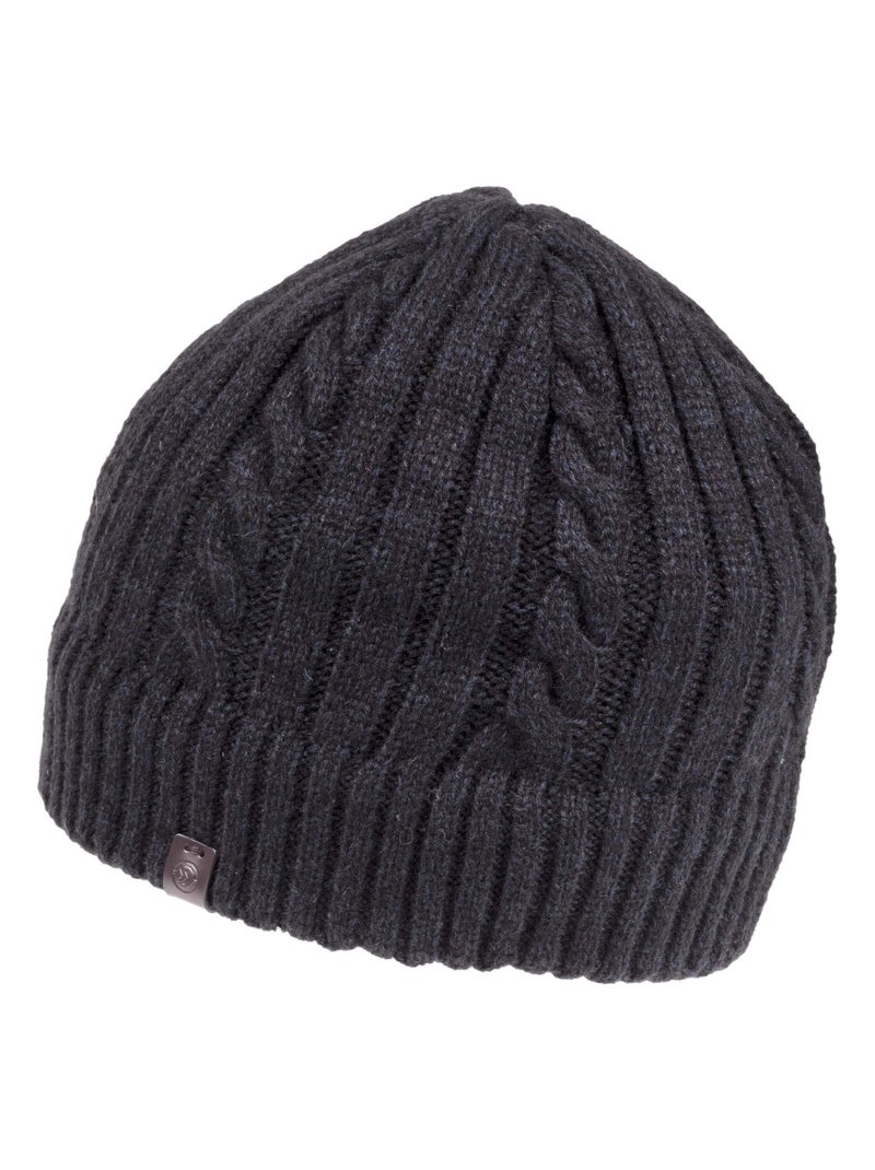 Bonnet doublé polaire homme Isotoner Bleu marine - Kiabi